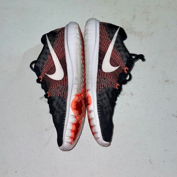 Nike Flex Fury Women’s 8.5 Black Hot Lava Athletic Running Shoes 705299-001 - Picture 5 of 12